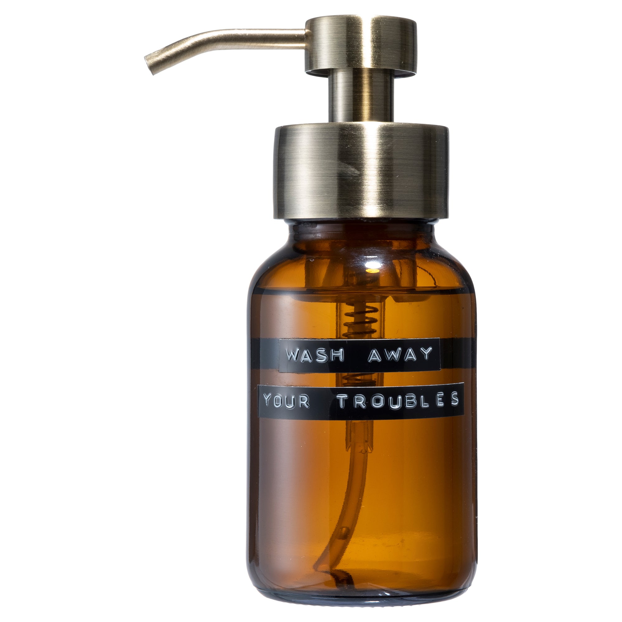Body Wash 250ml "Wash Away Your Troubles" - Brown + Brass